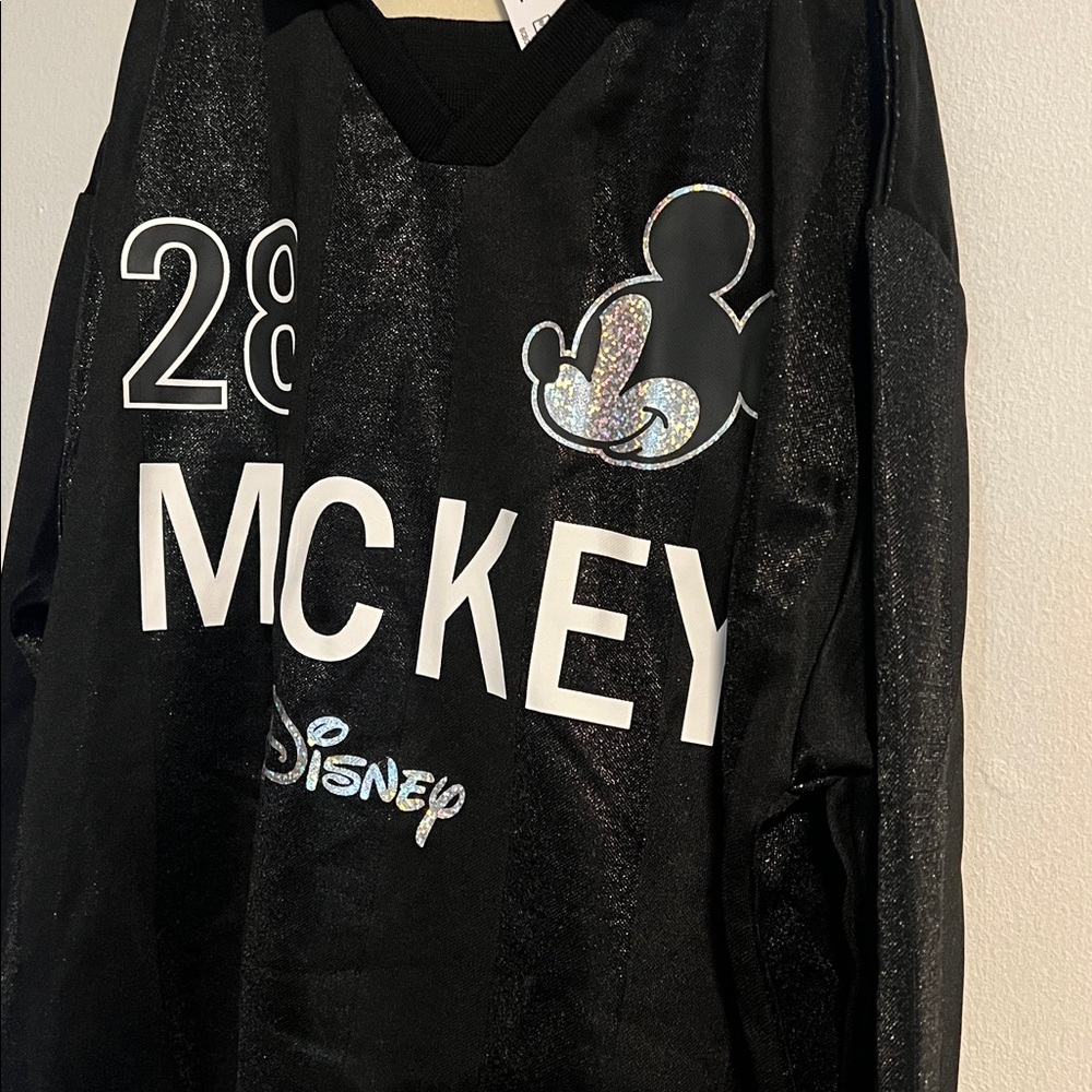 Disney Black Mickey Kids Jersey - Picture 4 of 8